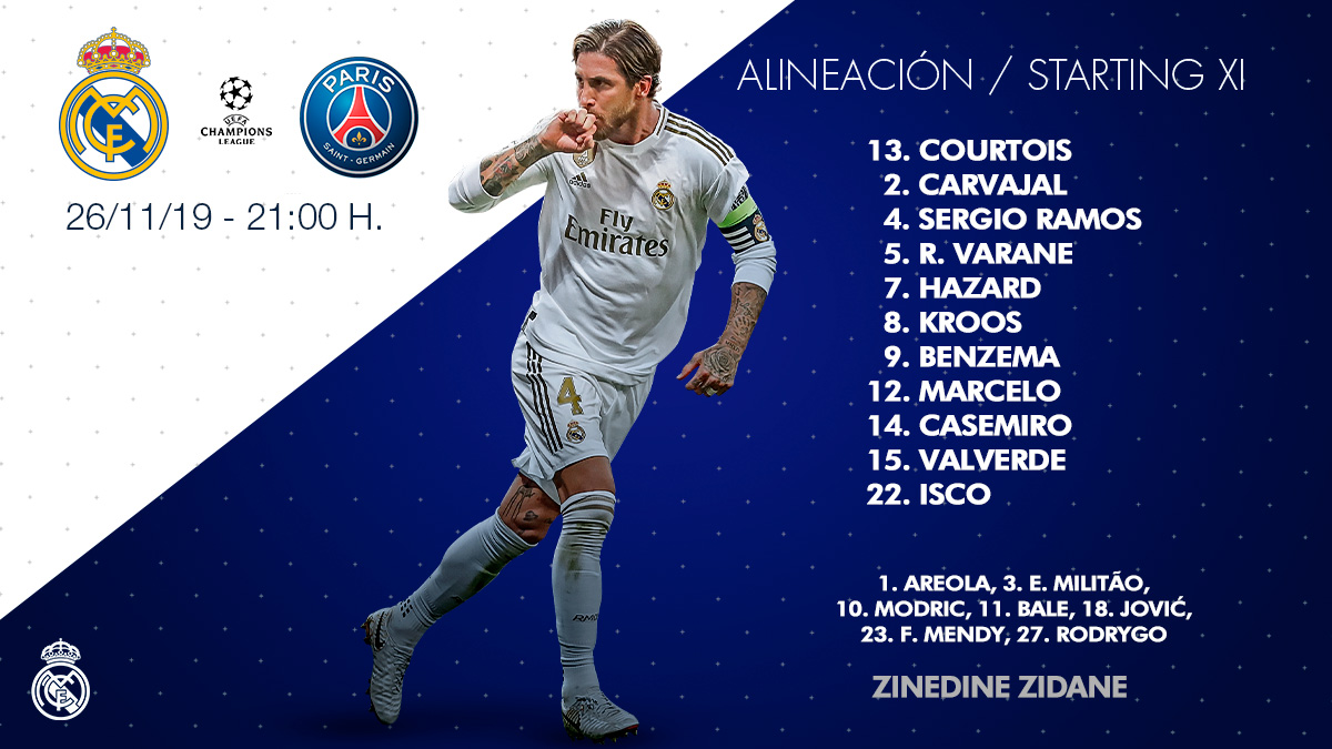 皇马力克巴黎圣日耳曼，阿扎尔补时绝平德甲